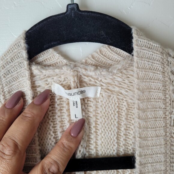 Maurices Cable Knit Pocket Cardigan - Picture 5 of 6